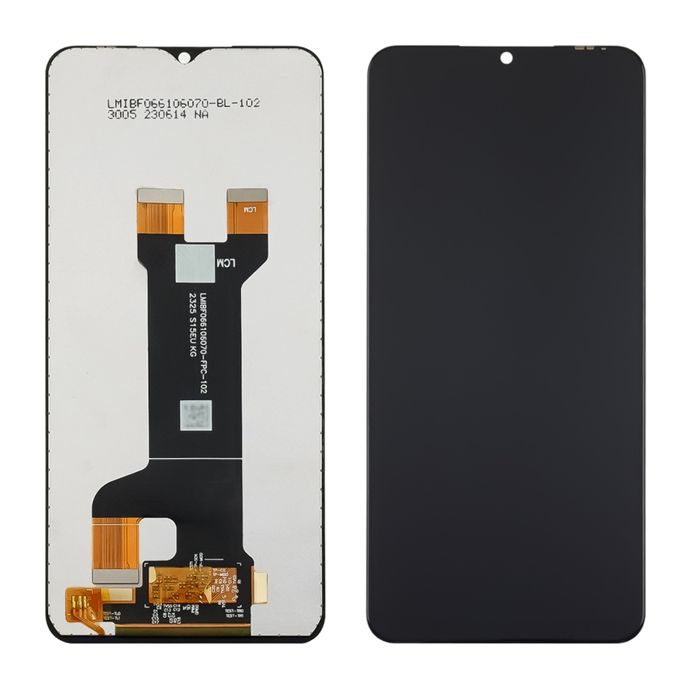 Дисплей для ZTE Blade V40 Design с чёрным тачскрином