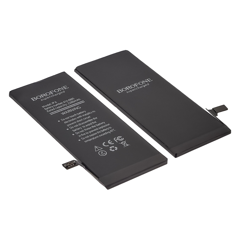 Аккумулятор Borofone для Apple iPhone 6, усиленный (2280 mAh)