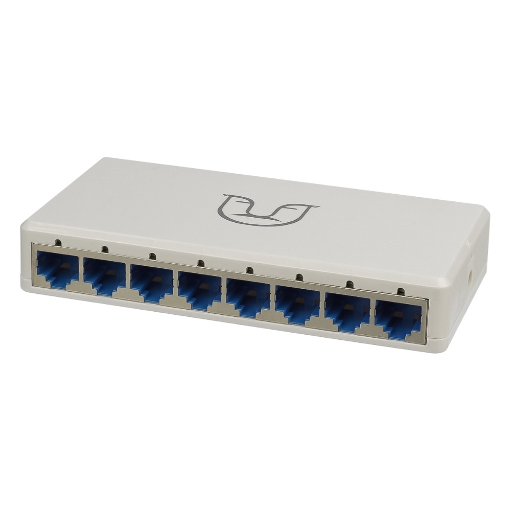 Коммутатор Alfa S108 switch 10/100Mbps 8 портов white