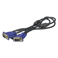 Мультимедийный кабель VGA-VGA 1.5m черный