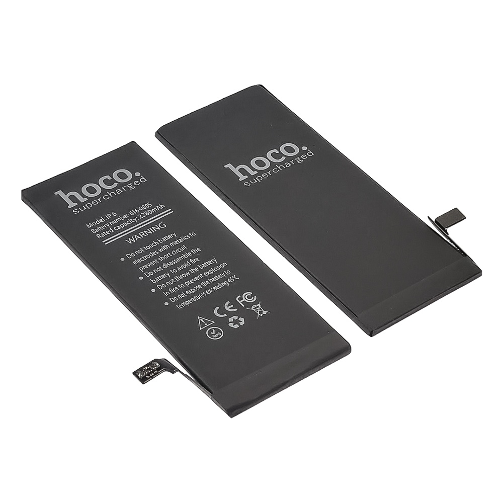 Аккумулятор Hoco для Apple iPhone 6, усиленный (2280mAh)