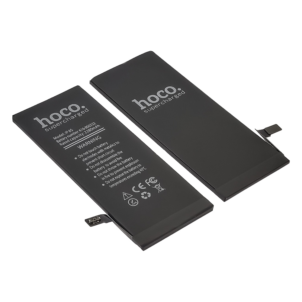Аккумулятор Hoco для Apple iPhone 6S, усиленный (2280mAh)