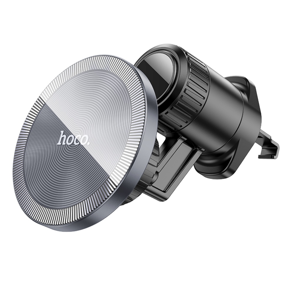 Автодержатель Hoco H23 магнитный black metal gray