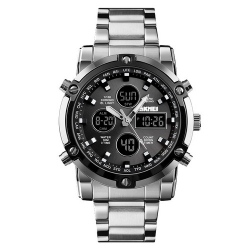 Skmei 1389SIBK Silver-Black-Black Skmei 1389SIBK Silver-Black-Black