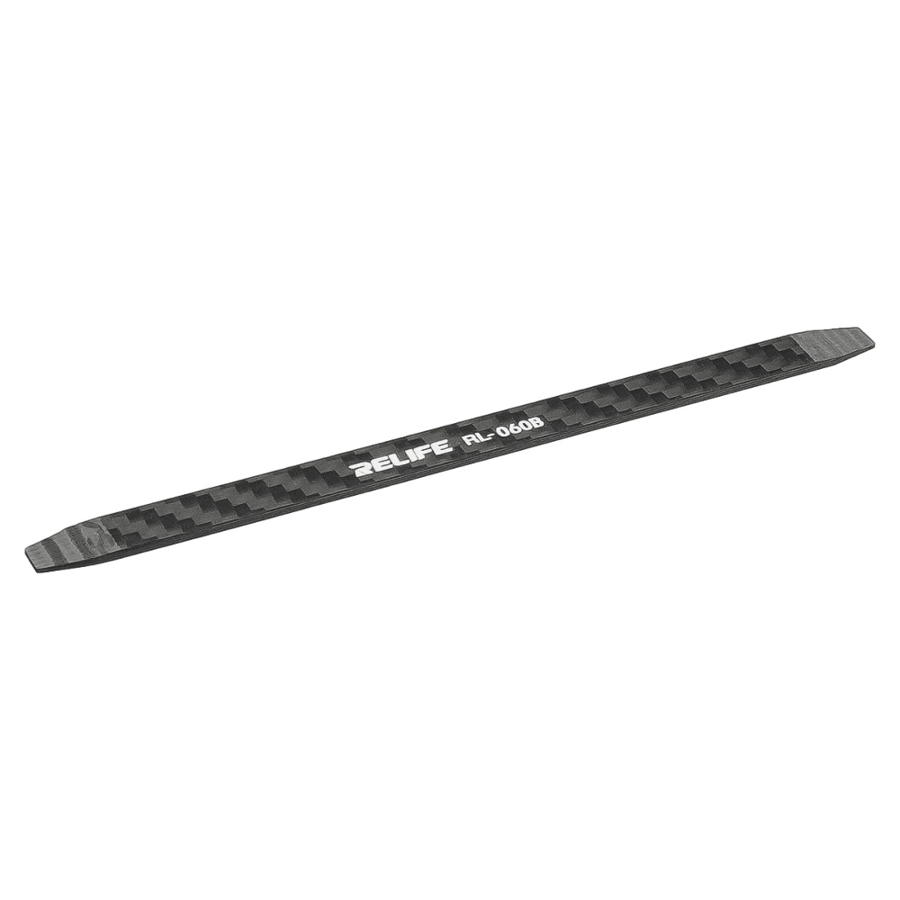 Лопатка пластиковая Relife RL-060B Carbon Fiber, двусторонняя, для разборки корпусов