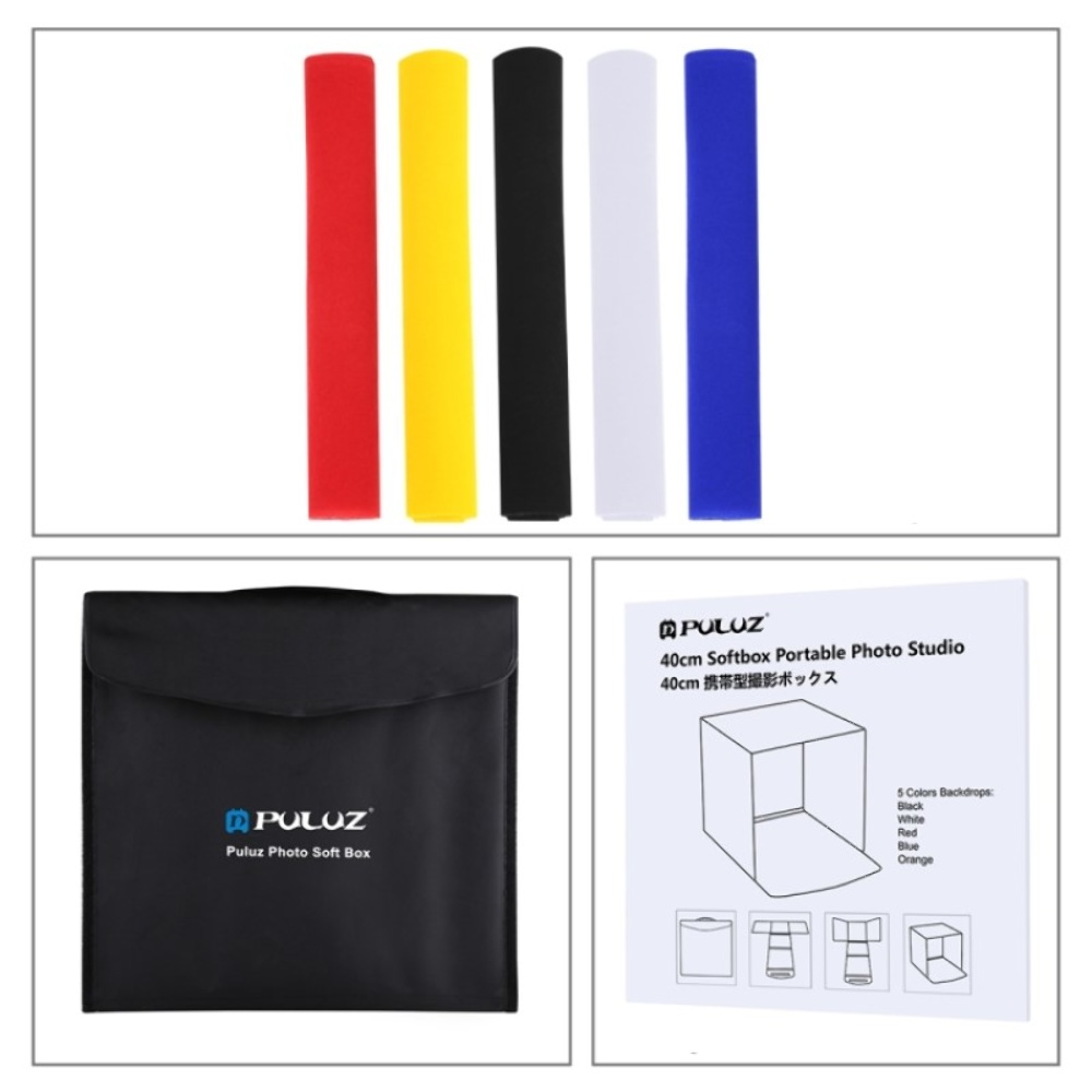 Лайткуб (фотобокс) Puluz PU5140 (40 х 40 х 40 см) белый