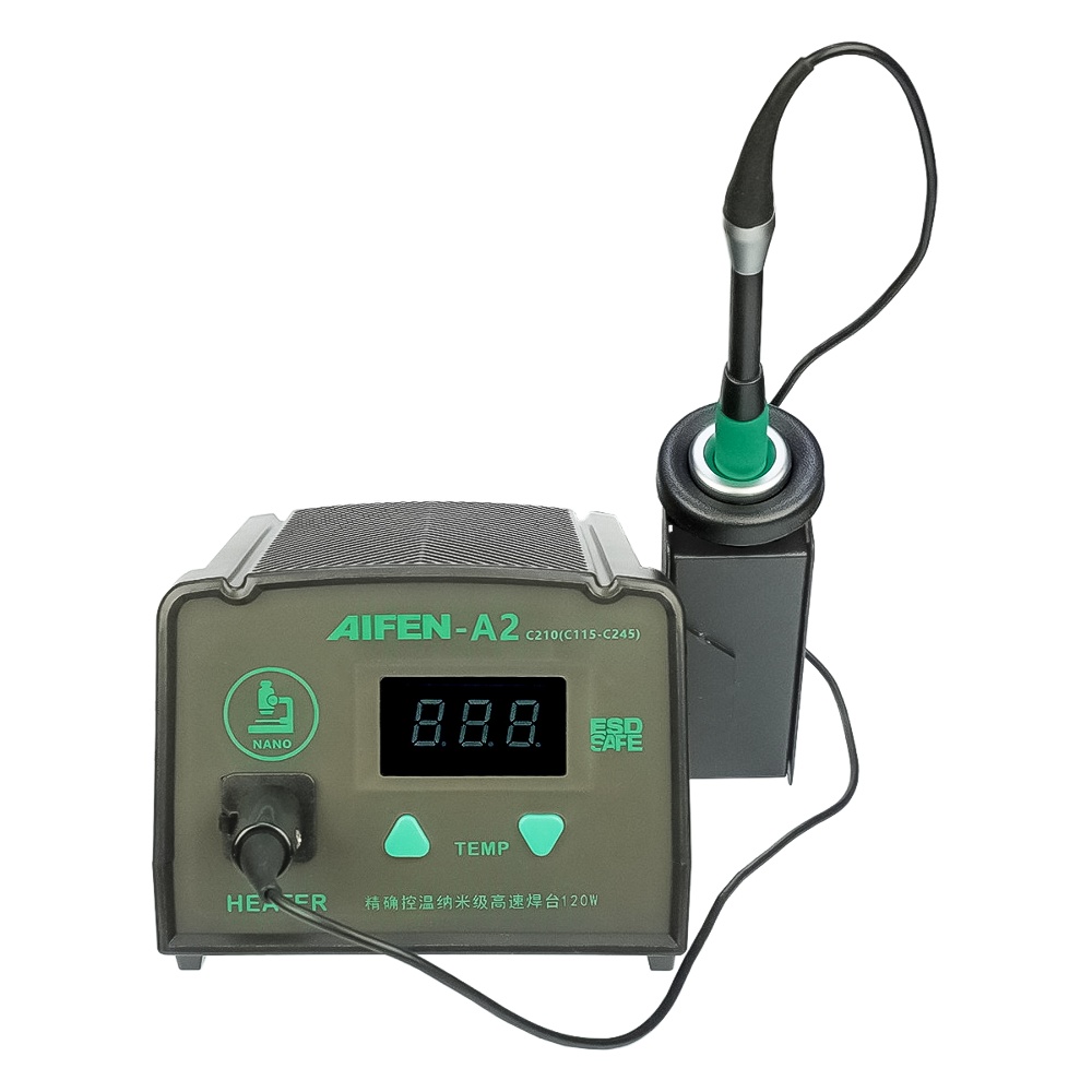 Паяльная станция прецизионная Aifen A2-115 (паяльник стандарта JBC 115, 120W, 100C - 450C)