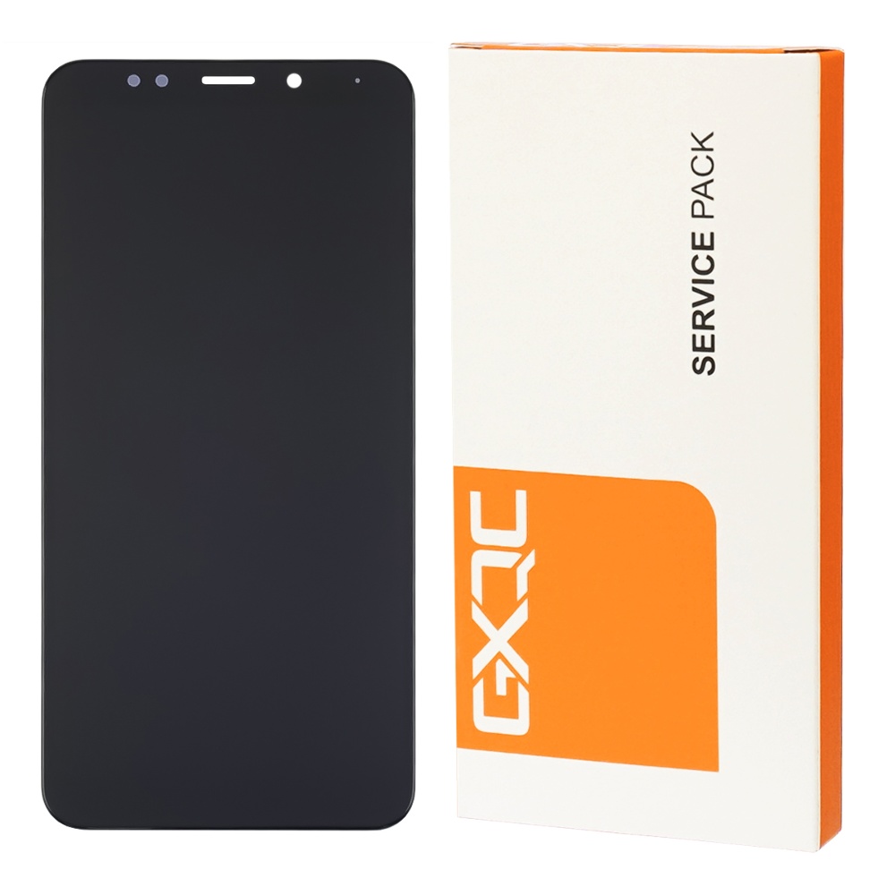 Дисплей для Xiaomi Redmi 5 Plus с чёрным тачскрином Service Pack