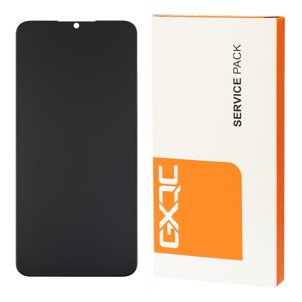Дисплей для Realme C21Y/ C25Y с чёрным тачскрином Service Pack