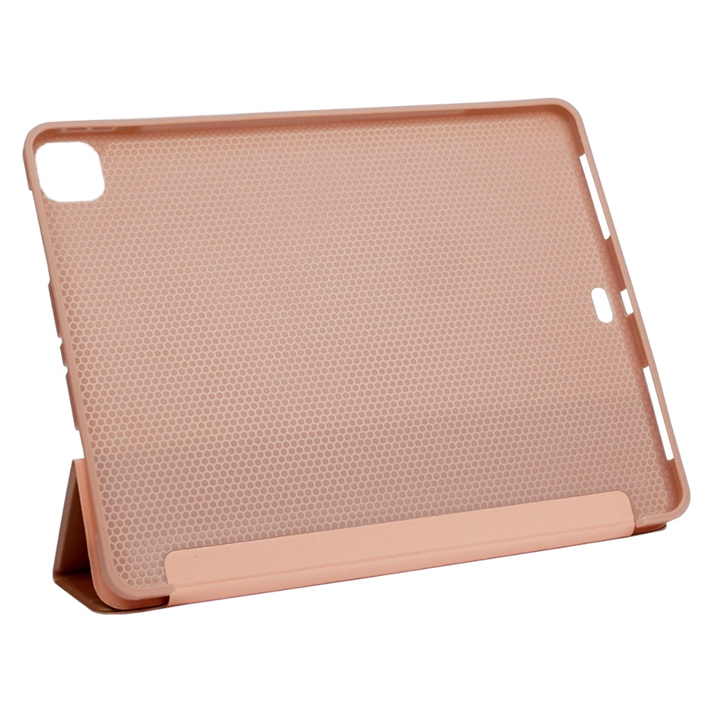 Чехол-книжка Honeycomb Case для Apple iPad Pro 12.9 (2022) цвет  06 розово-золотистый