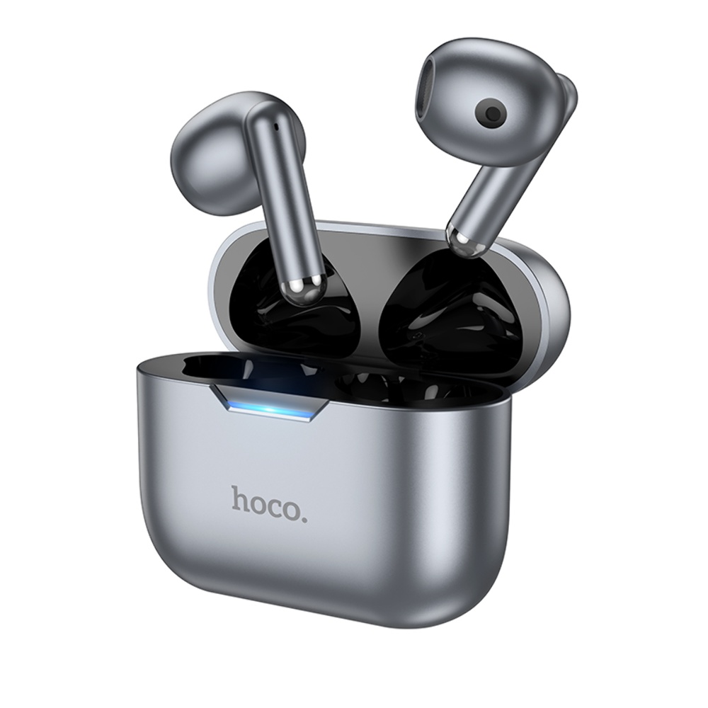 Беспроводные TWS наушники Hoco EW34 вкладыши metal gray
