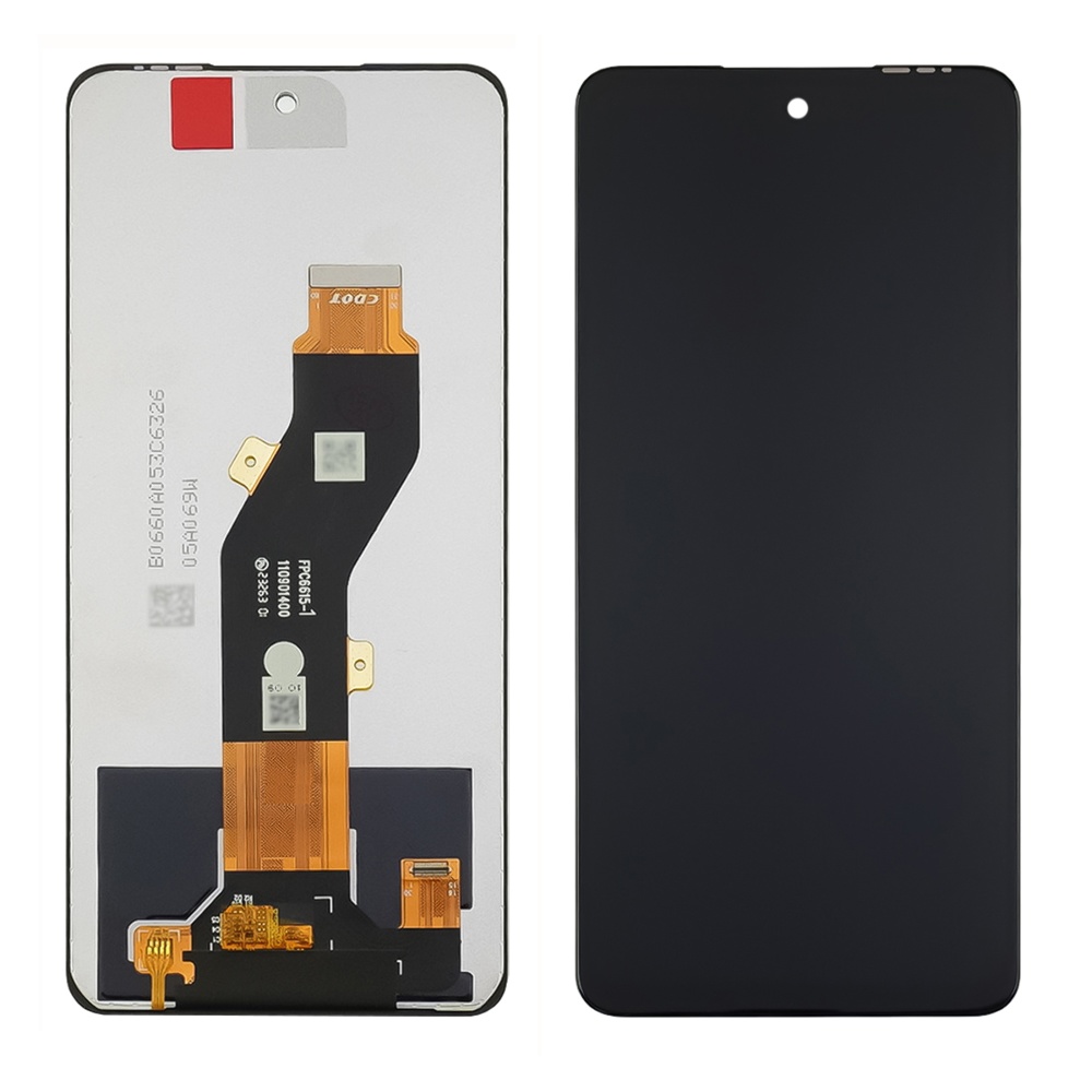 Стекло тачскрина с OCA плёнкой для Samsung A225/A315 Galaxy A22 (2021)/A31 (2020) чёрное с олеофобным покрытием, закалённое G+OCA Pro