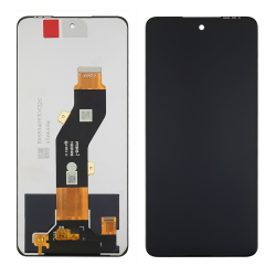 Стекло тачскрина с OCA плёнкой для Samsung A225/A315 Galaxy A22 (2021)/A31 (2020) чёрное с олеофобным покрытием, закалённое G+OCA Pro