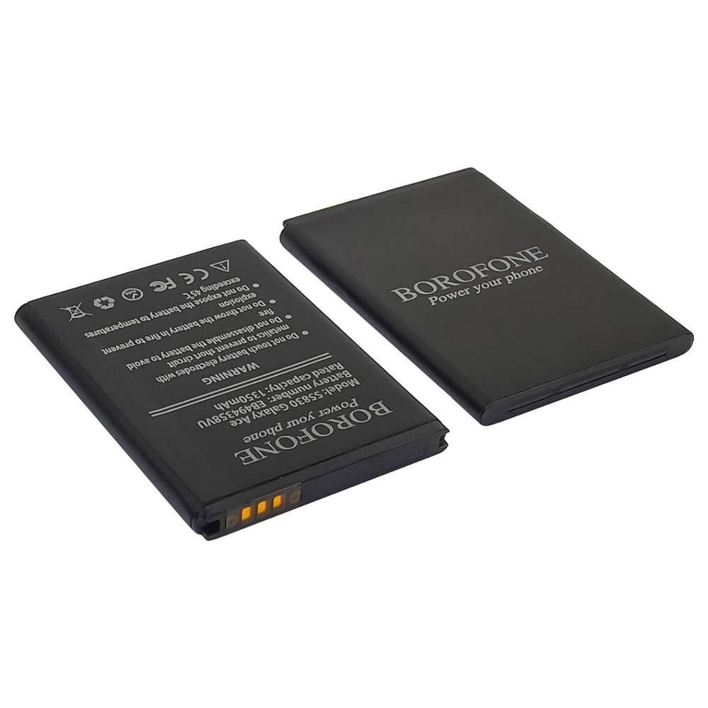 Аккумулятор Borofone EB494358VU для Samsung S5830/ S5660/ S5670/ S5839/ S6102/ S6500/ S6802/ S7250/ S7500