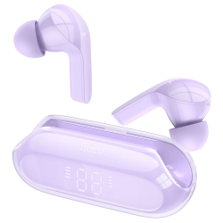 Беспроводные TWS наушники Hoco EW39 вакуумные purple