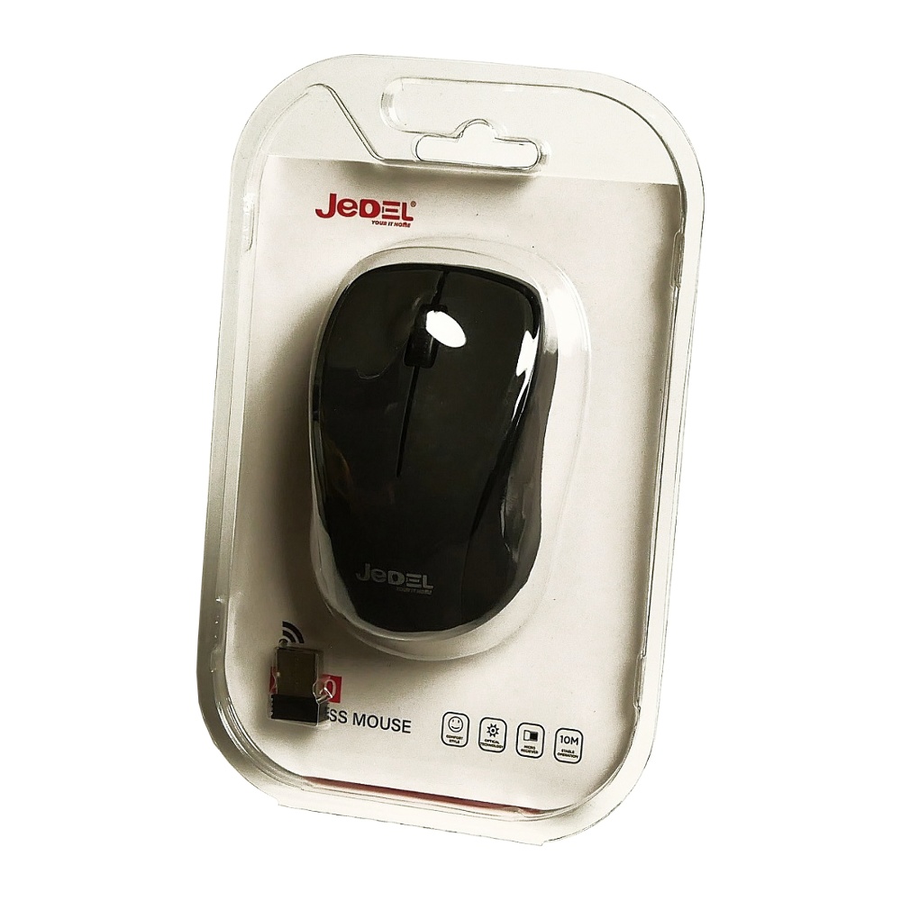 Беспроводная мышь Jedel W920 2.4 Ghz черная
