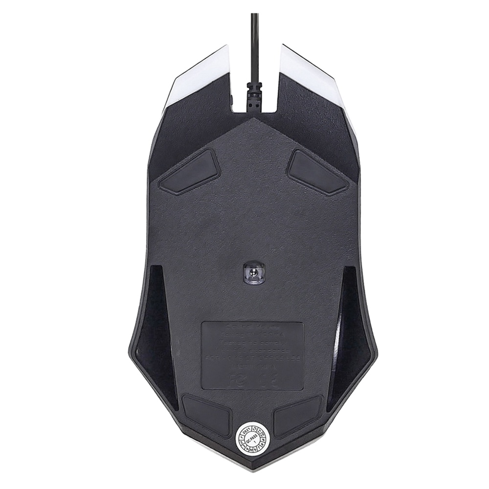 Игровая мышь Jedel M66 1000 DPI с RGB подсветкой черная