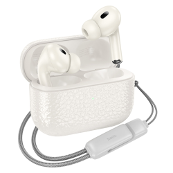 Беспроводные TWS наушники Hoco EQ9 Plus вакуумные milky white