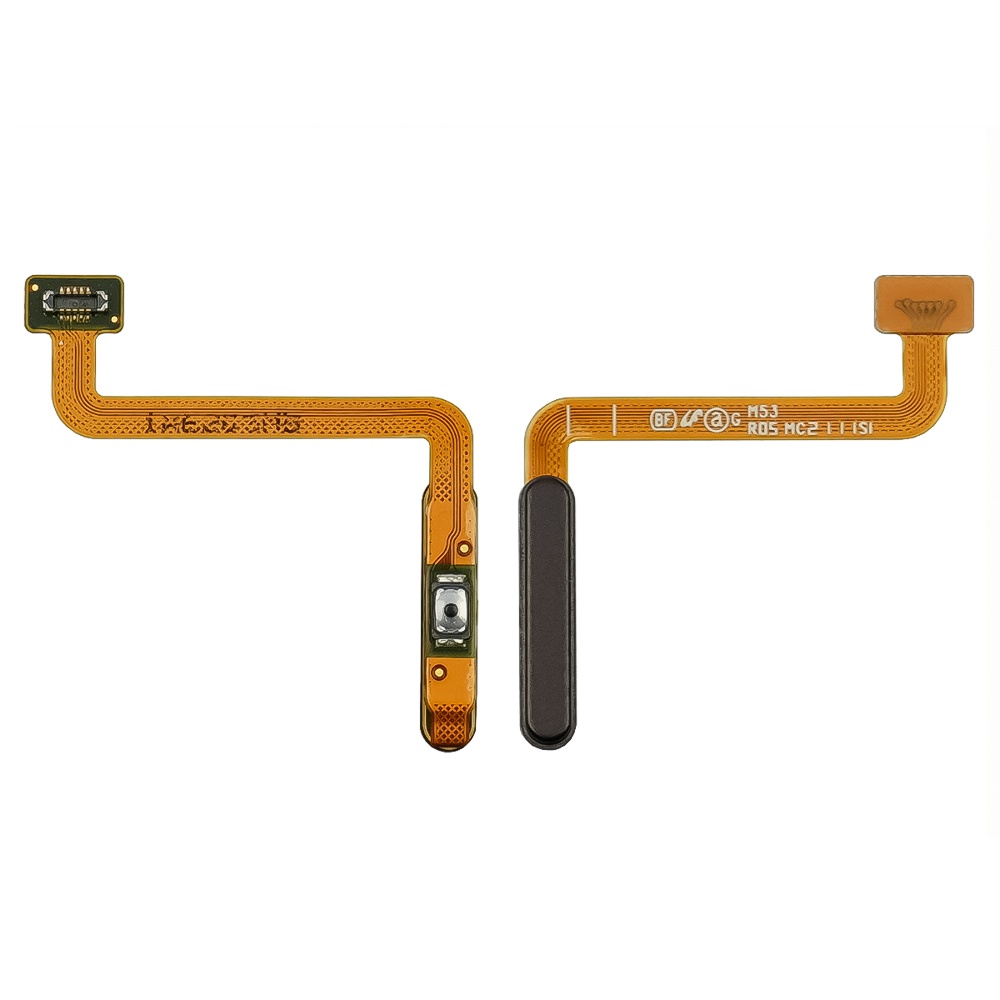 Шлейф для Samsung M336 Galaxy M33 с кнопкой вкл./выкл. коричневым сканером отпечатка пальца