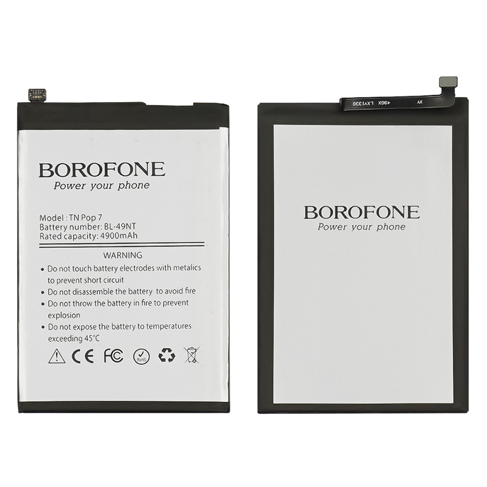 Аккумулятор Borofone BL-49NT для TECNO Pop 7/ Pop 7 Pro/ Spark Go (2023)
