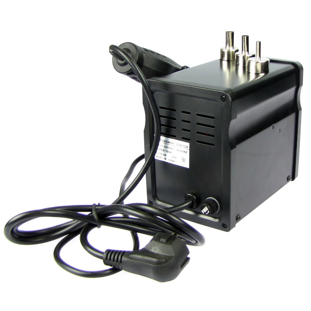 Паяльная станция Baku BK858D, фен с цифровым блоком регулировки (220V, 700W)