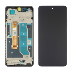 Дисплей для Realme C67 (5G) с чёрным тачскрином и корпусной рамкой