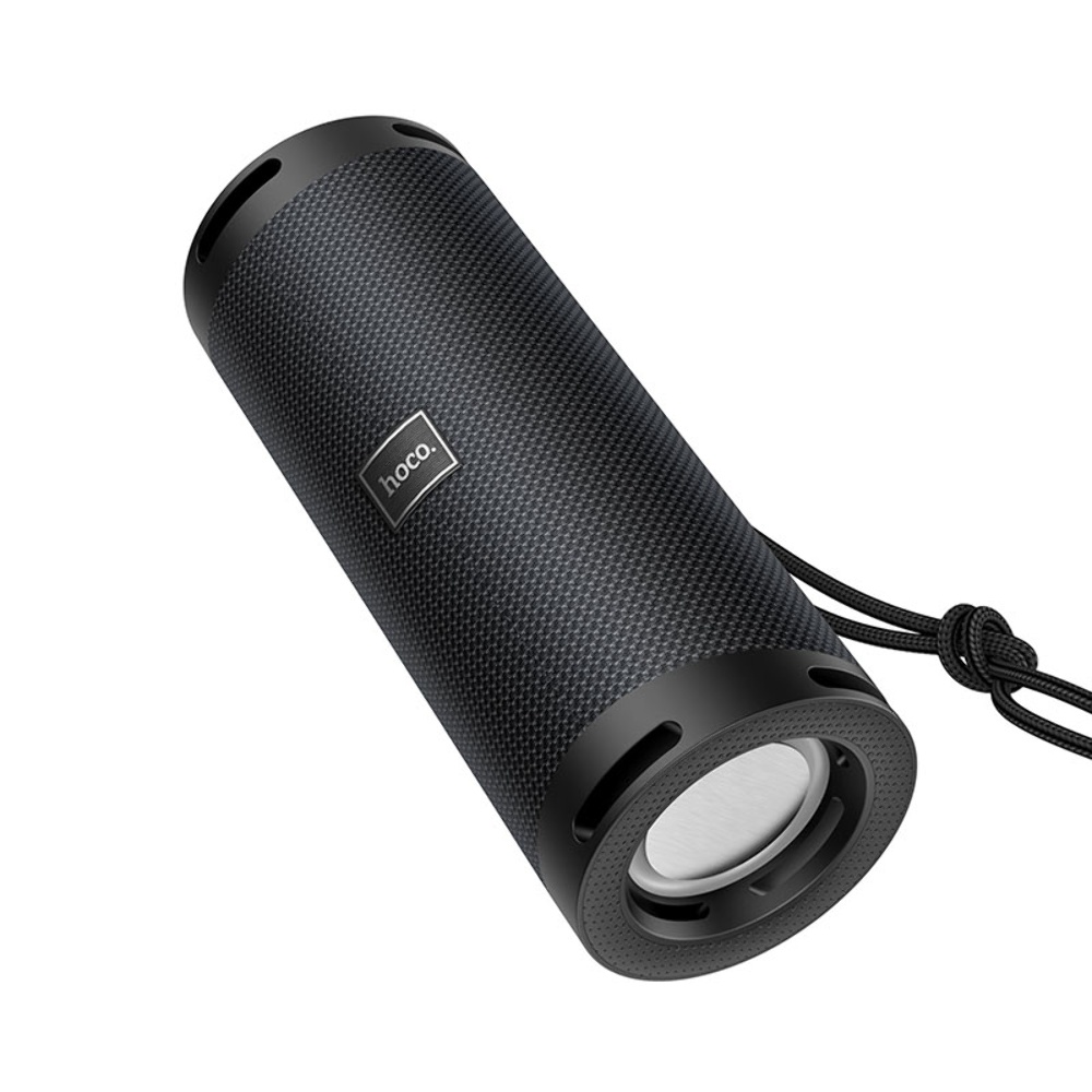 Портативная Bluetooth колонка Hoco HC9 TWS с LED подсветкой black