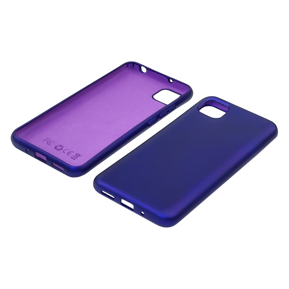 Чехол Full Nano Silicone Case для Xiaomi Redmi 9C/ Redmi 10A/ Poco C3 цвет  11 тёмно-фиолетовый (без отверстия для сканера отпечатка пальца)