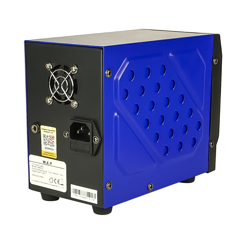 Блок питания лабораторный WEP 3005D-IV, 30V, 5A, импульсный, с цифровой индикацией (V/A/W), USB fast charge