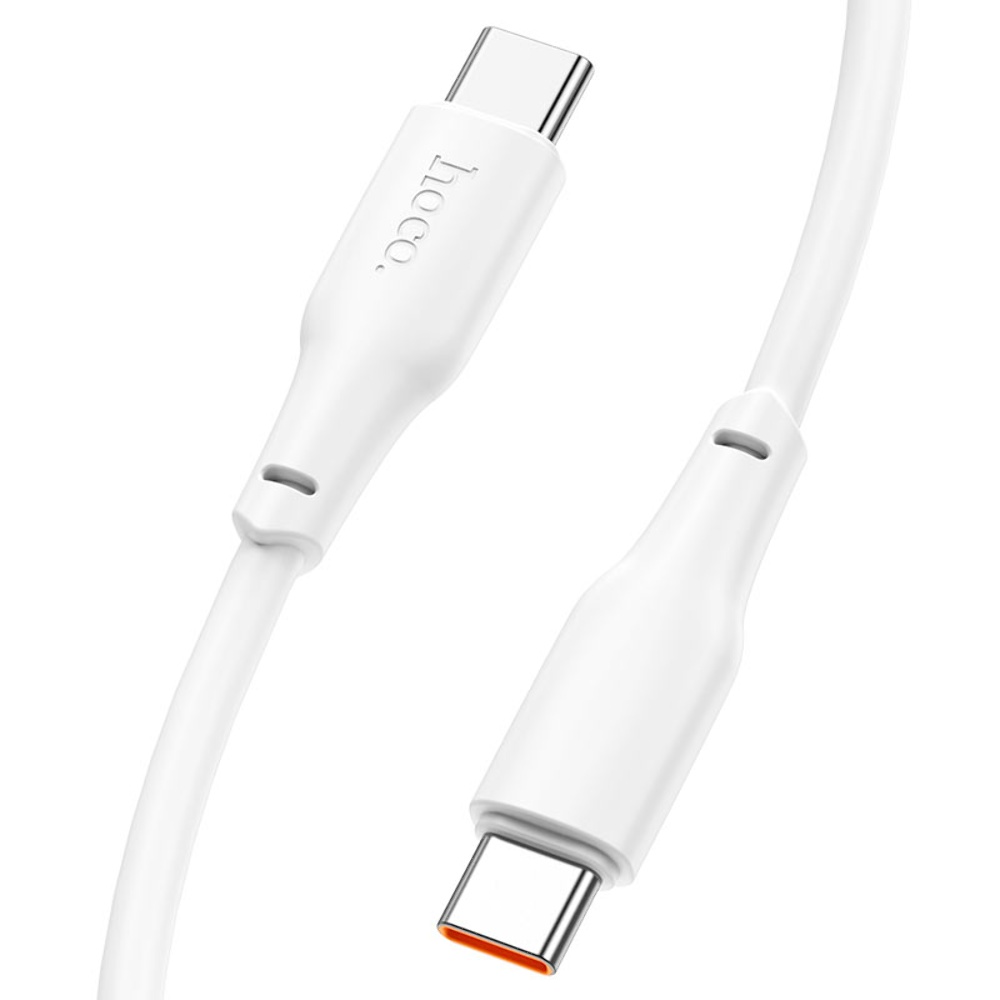 Кабель Hoco X93 Type-C to Type-C PD 100W 2m white