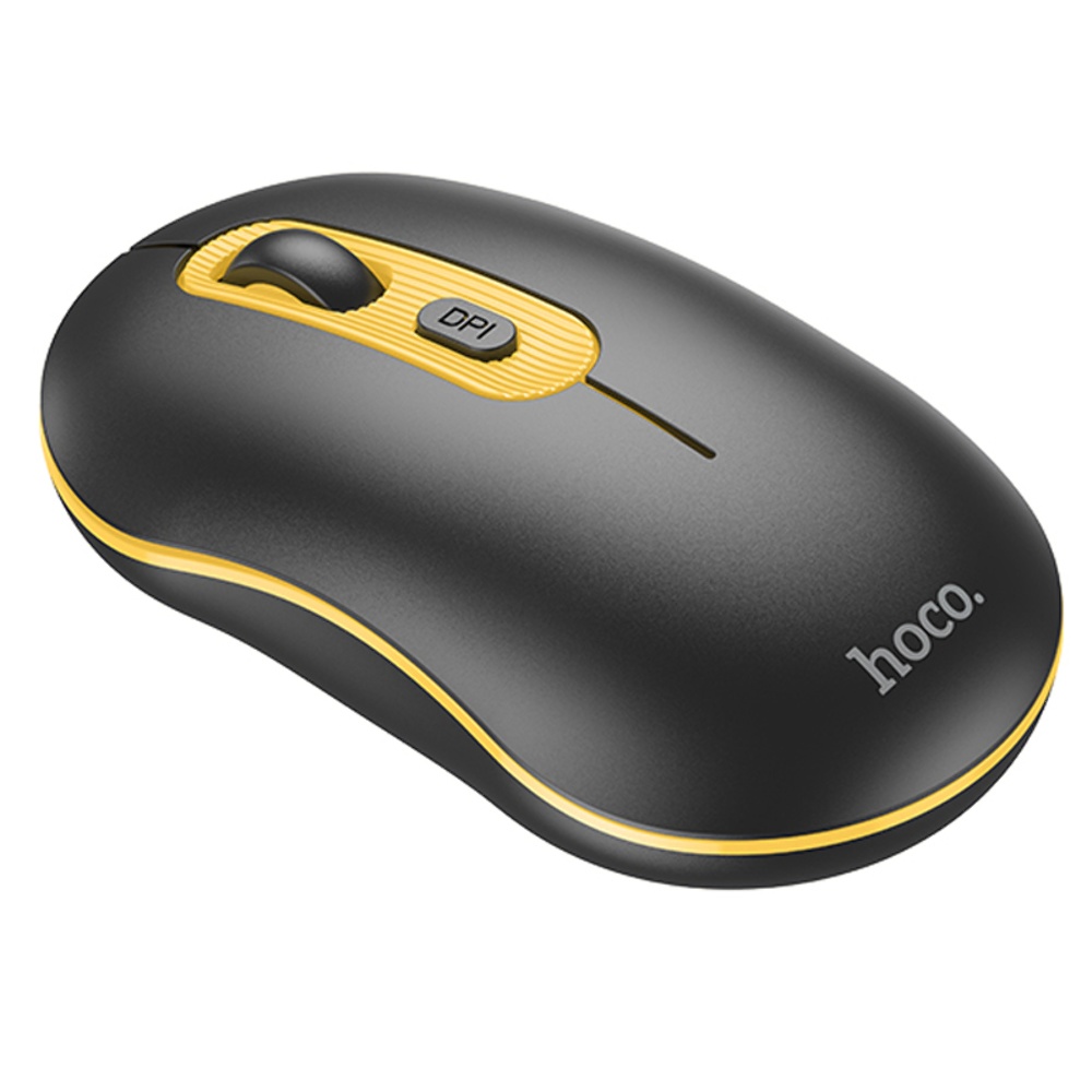 Беспроводная мышь Hoco GM21 black yellow