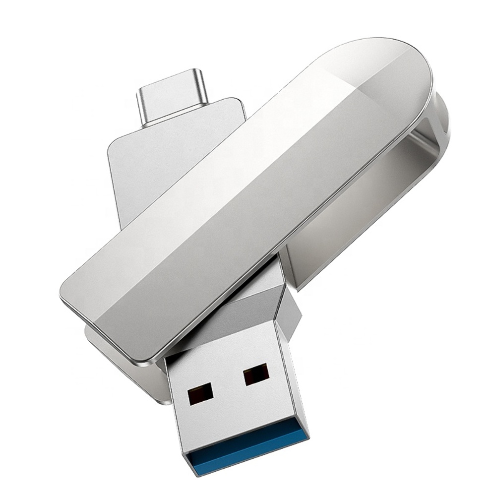 USB накопитель Hoco UD10 32GB Wise Type-C/ USB3.0 стальной