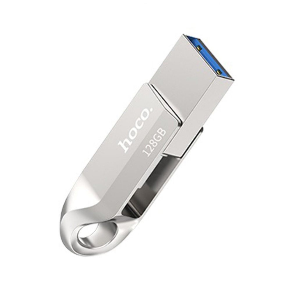 USB накопитель Hoco UD8 128GB Smart Type-C 3.0 серебристый