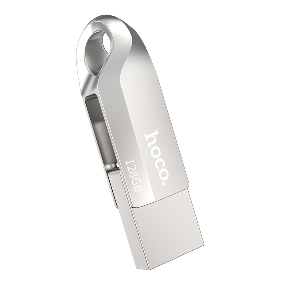 USB накопитель Hoco UD8 128GB Smart Type-C 3.0 серебристый