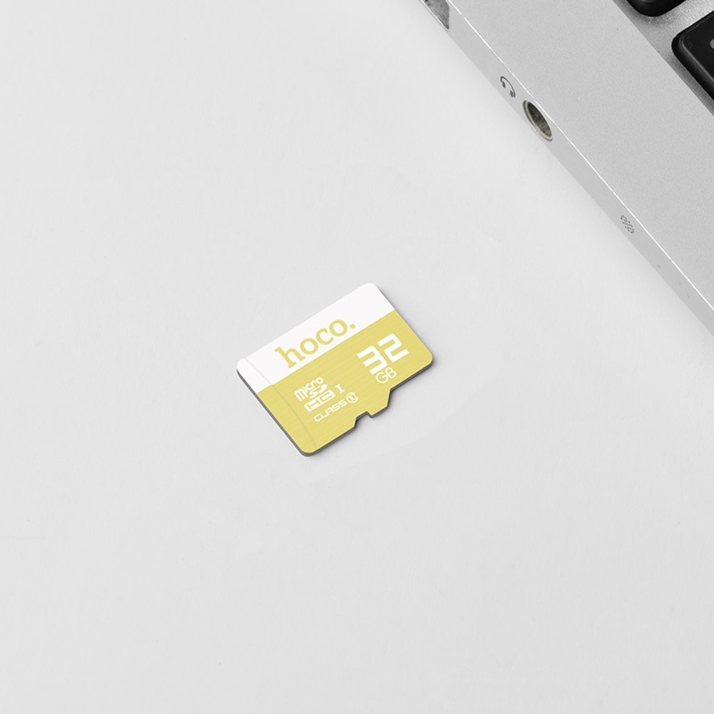Карта памяти Hoco TF SDHC 32GB high speed жёлтая