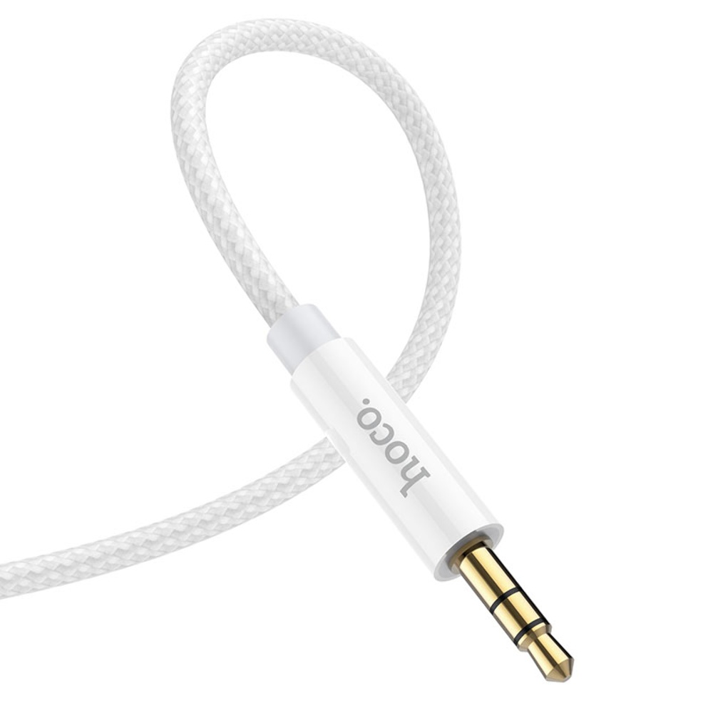 AUX кабель Hoco UPA19 Jack 3.5 to Jack 3.5 2m серый