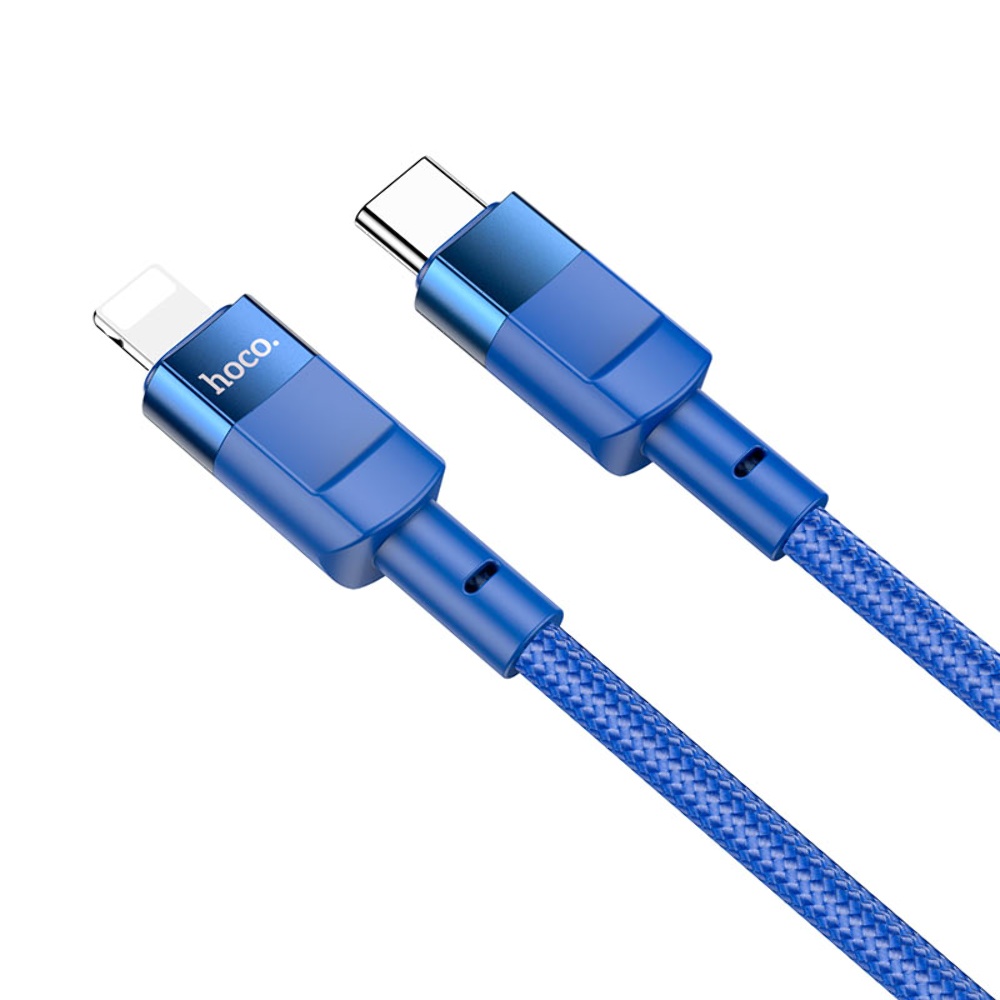 Кабель Hoco U106 Type-C to Lightning PD 1.2m blue