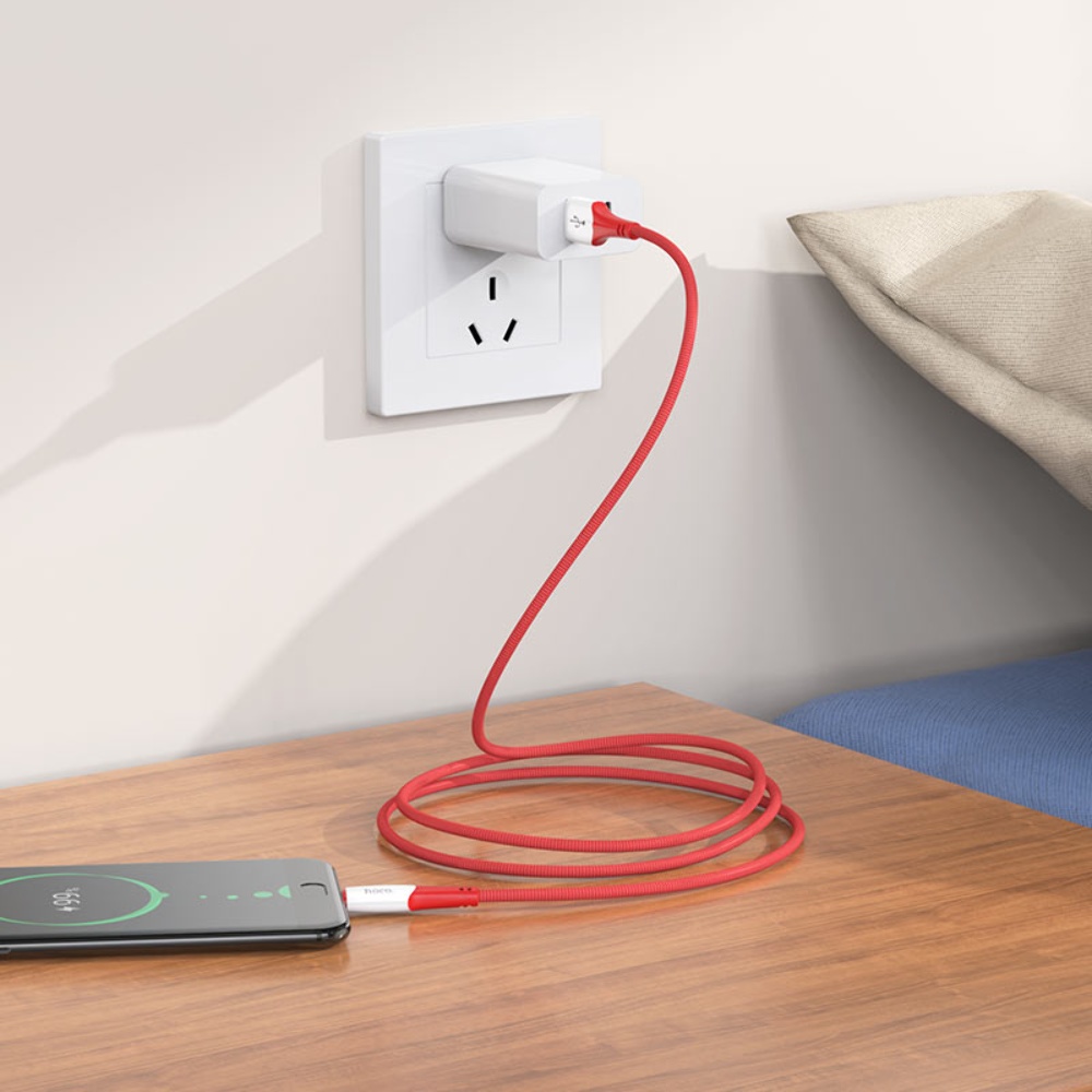 Кабель Hoco X70 USB to MicroUSB 1m red