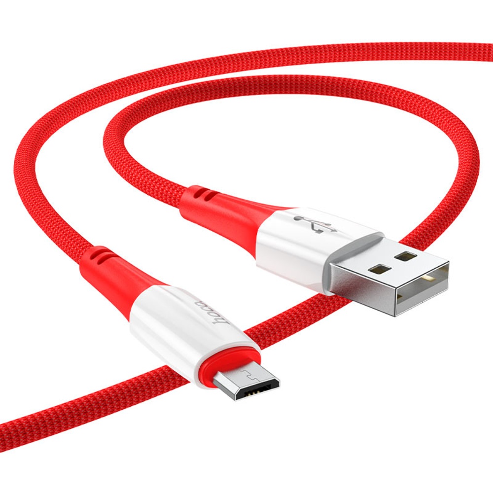 Кабель Hoco X70 USB to MicroUSB 1m red
