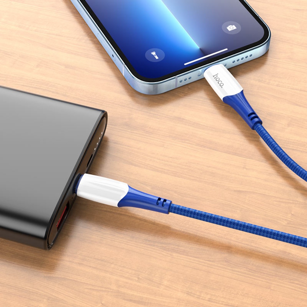 Кабель Hoco X70 Type-C to Lightning PD 1m blue