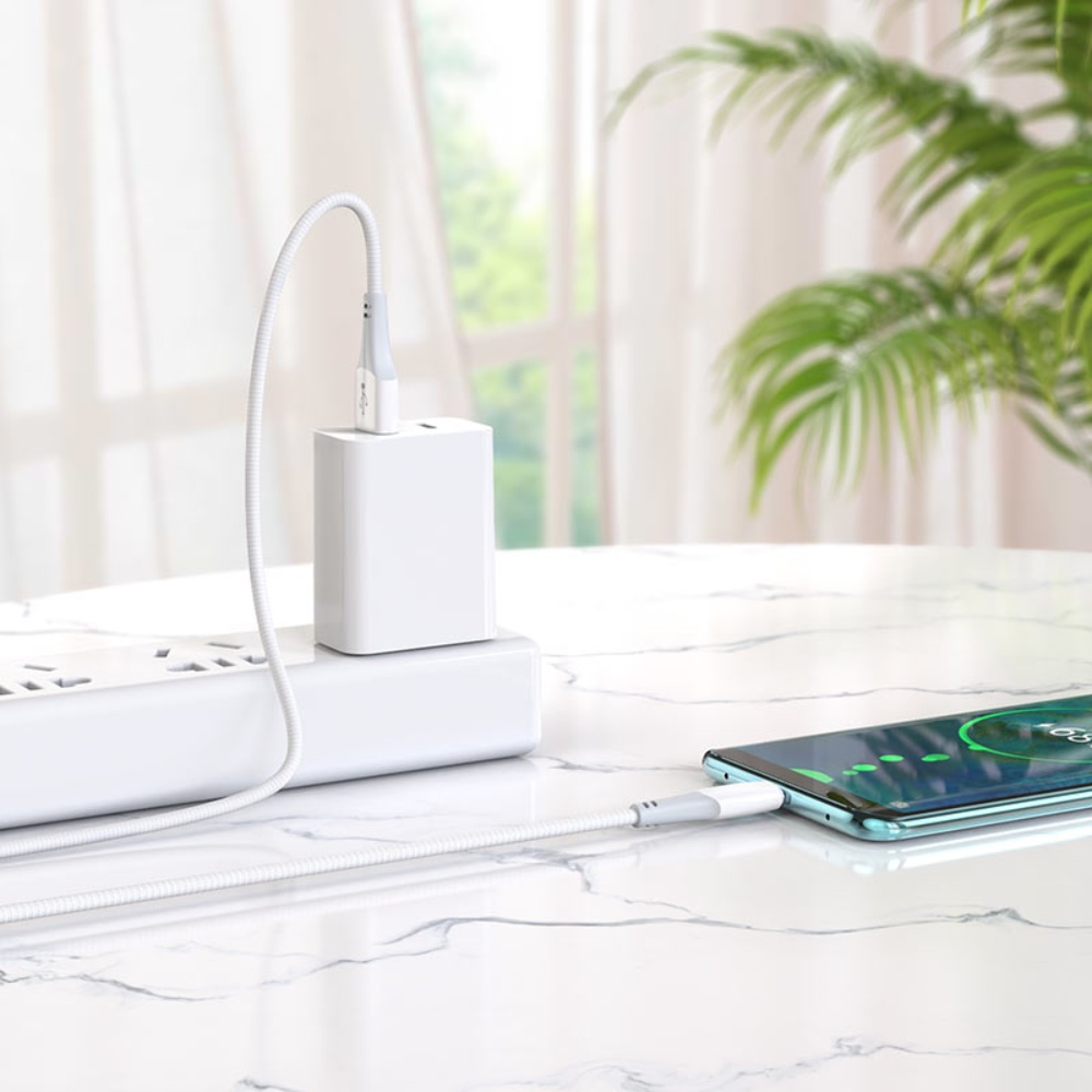 Кабель Hoco X70 USB to Type-C 1m white