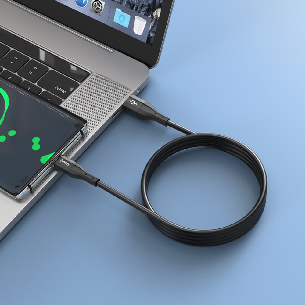 Кабель Hoco X72 USB to Type-C 1m black