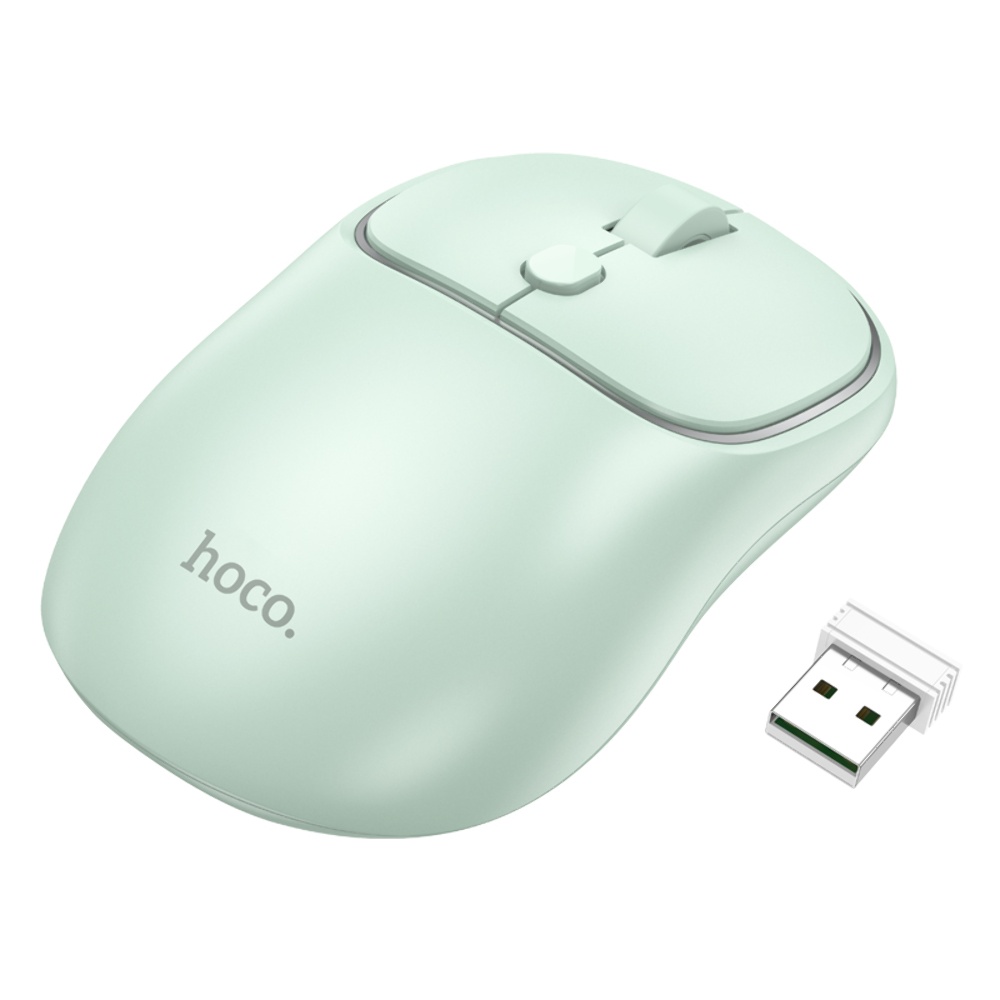 Беспроводная мышь Hoco GM25 light green