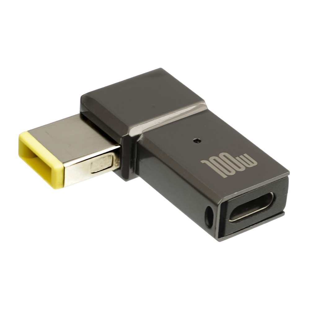 Адаптер для зарядки ноутбука Type-C-DC с квадратным разъемом 6.0-10.0 100 W