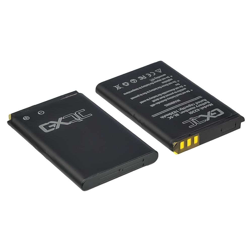 Аккумулятор GX BL-5C для Nokia 2300/ 3100/ 5030/ 6230/ 6230i/ 6600/ 6630/ C1-00/ C2-00/ E50/ N70/ N71/ N72/ X2-01