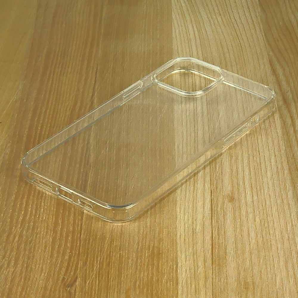 Чехол clear protective with frame для Apple iPhone 13 Pro Max прозрачный Люкс