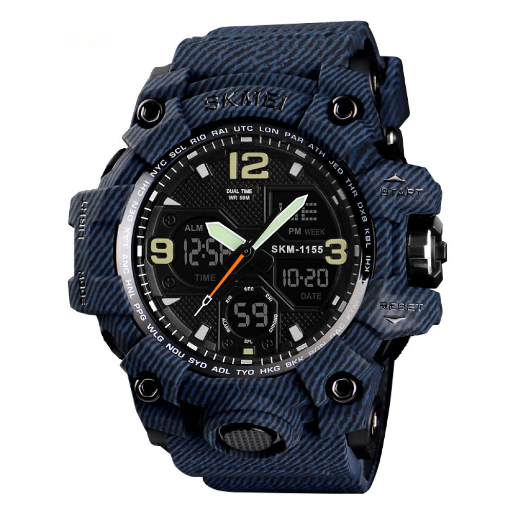 Skmei 1155BDMBK denim black