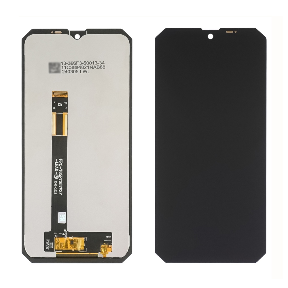 Стекло тачскрина с OCA плёнкой для Oppo A58 (4G) чёрное с олеофобным покрытием, закалённое