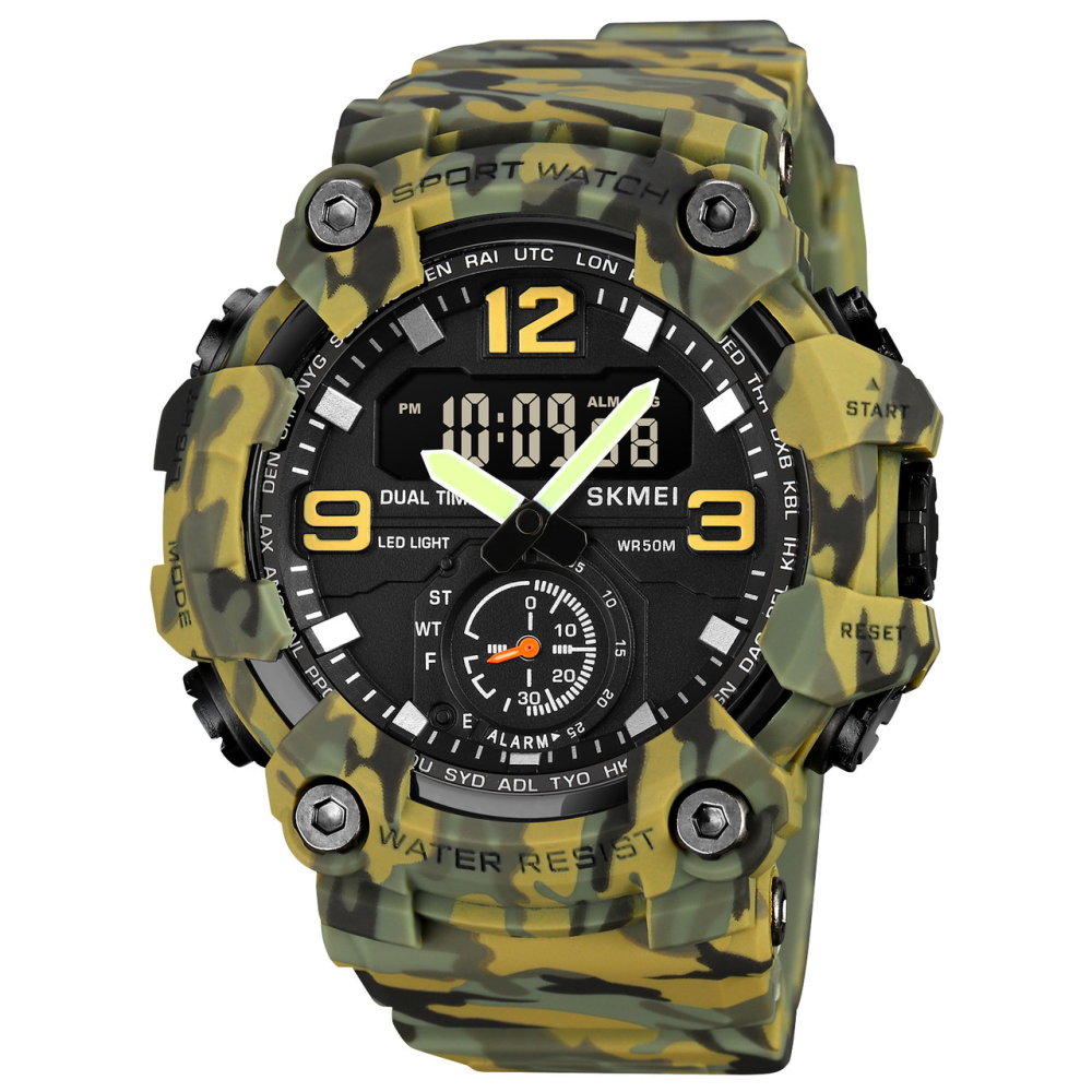 Skmei 1965CMGN camo green. SALE