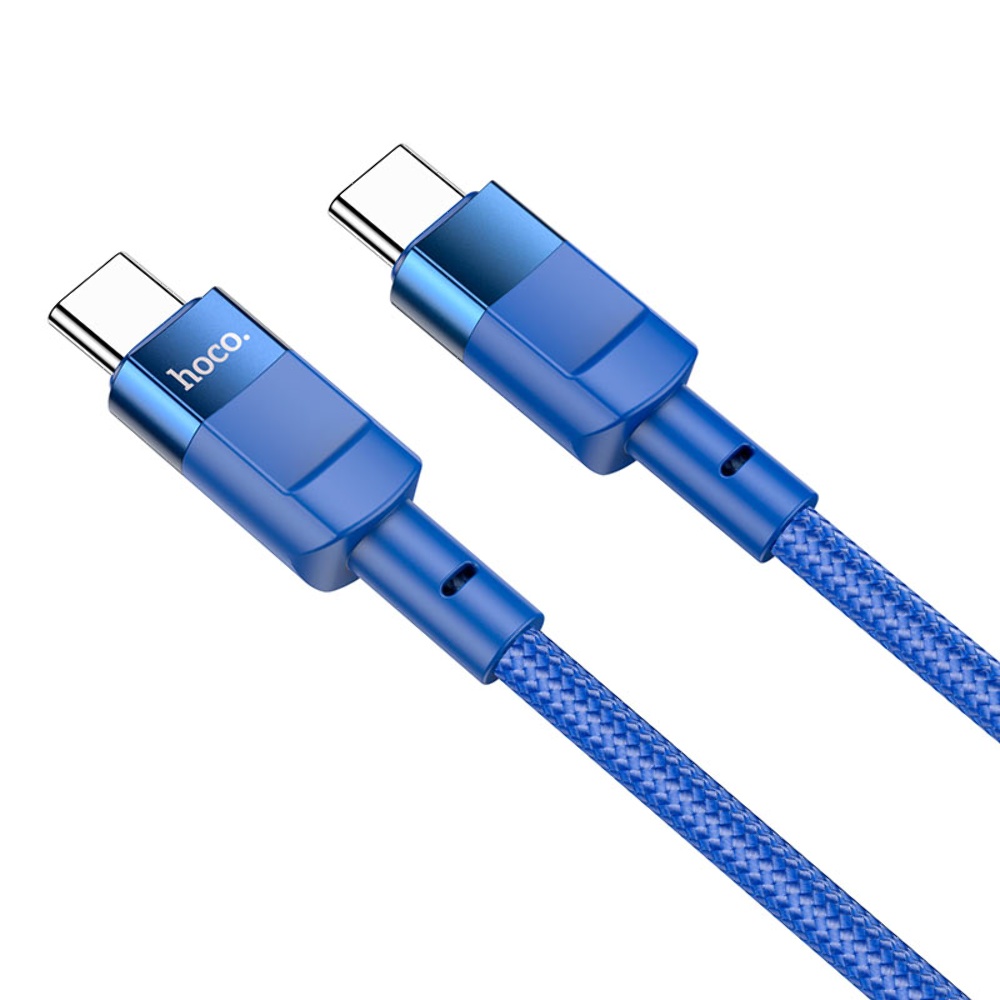 Кабель Hoco U106 Type-C to Type-C PD 100W 1.2m blue